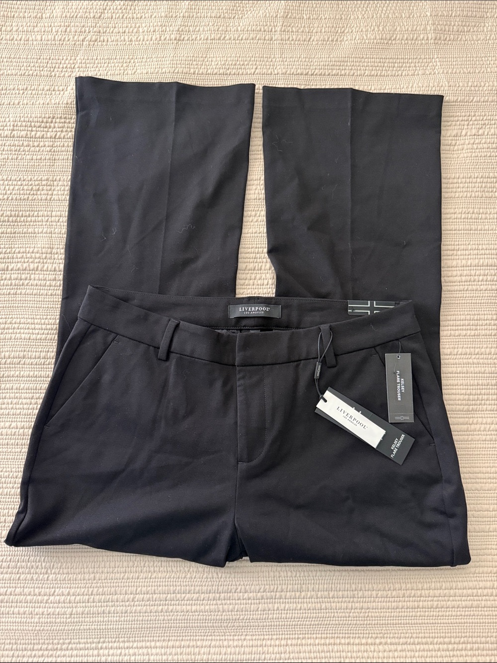 Liverpool Kelsey Flare Trouser in black | Sz 32P